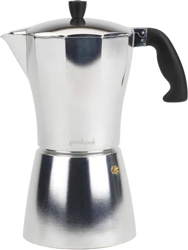 Miniatura 8 de Goodcook Koffe - Cafetera de 3 tazas de aluminio para café expreso, no eléctrica