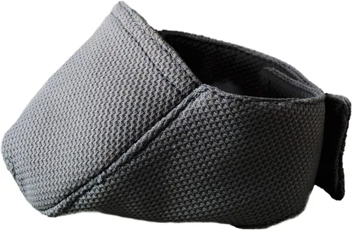 Miniatura 5 de Bozal para gatos con malla transpirable, bozal protector bucal de gato para evitar mordeduras y masticar (XS - negro)