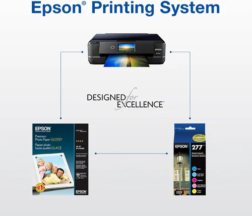 Miniatura 6 de EPSON 277 Claria Photo HD Ink Cartucho de Tinta Negro Fotográfico de Alta Capacidad (T277XL120-S) Funciona con Expression Photo XP-850, XP-860