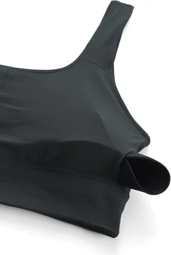 Miniatura 120 de CRZ YOGA Butterluxe - Brasier deportivo con espalda en U para mujer, cuello redondo, acolchado, de bajo impacto, para yoga, entrenamiento