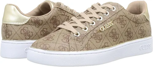 Miniatura 7 de GUESS Beckie Womens BeigeBrown Sneakers-UK