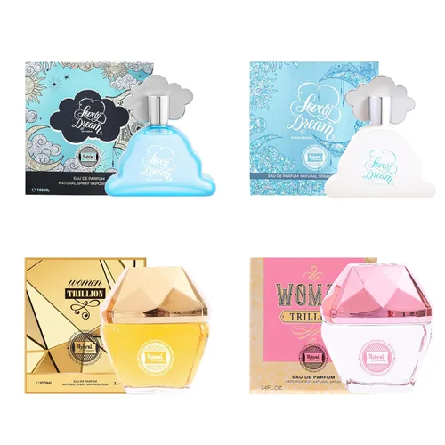 Miniatura 19 de Hybrid & Company Mujer 4 unids Black Opinion La Vie En Rose Paris Para Su Primavera Floración Perfume Natural Spray Fresco Fragancia