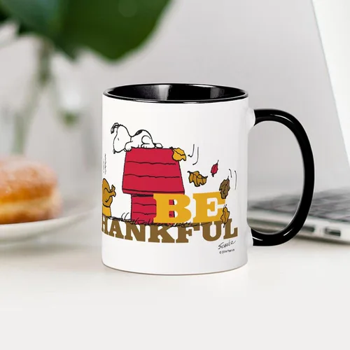 Miniatura 4 de CafePress Snoopy On Heart Mugs 11 oz (325 ml) Ceramic Coffee Mug