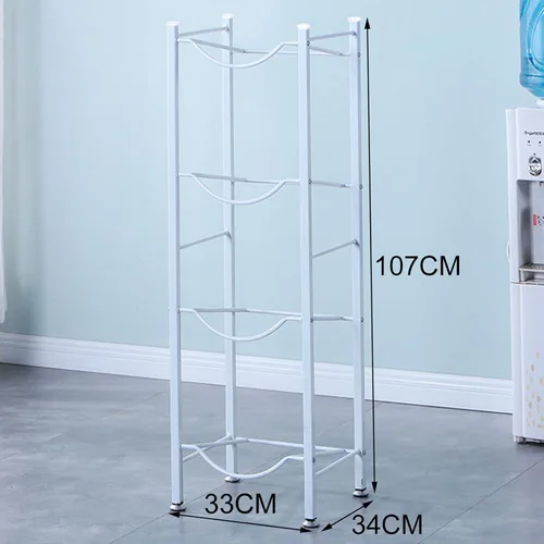 Miniatura 2 de Soporte para jarra de agua de 5 galones, estante de almacenamiento para botellas de agua, estante de soporte para contenedor de agua, organizador