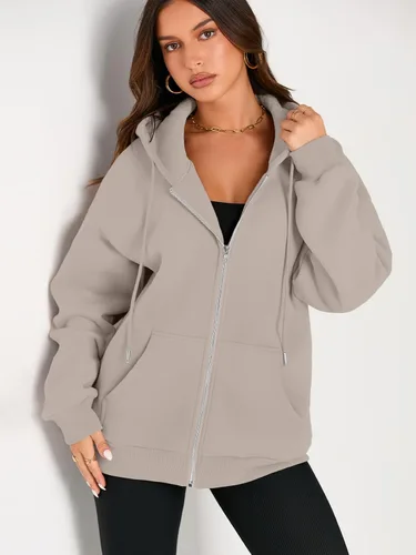 Miniatura 4 de EFAN lindas sudaderas con capucha para chica adolescente, chaqueta extragrande para el otoño, informales estilo año 2000 (Y2K), con cordón