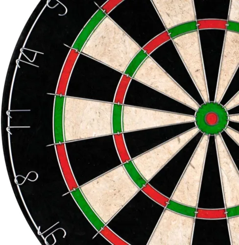 Miniatura 6 de Dart Board – Tournament Sized Indoor Hanging Number Target Game for Steel Tip Darts – Dartboard with Mounting Hardware by Hey Play