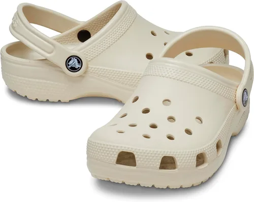 Miniatura 6 de Crocs Zuecos clásicos para niños, hueso, 5 EE. UU. unisex para niños pequeños