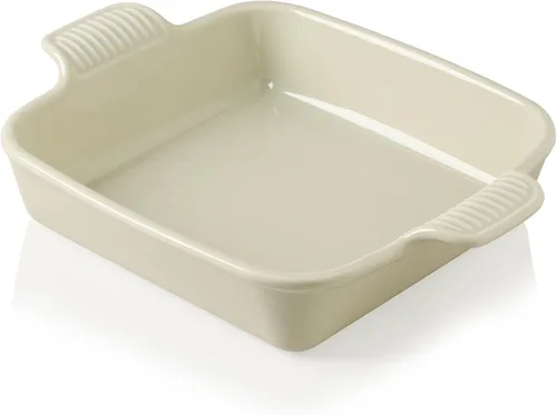 Miniatura 18 de Sweejar Plato de Cerámica para Hornear, Bandeja Rectangular Pequeña para Hornear con Asas Dobles, 20 Oz para Cocinar, Brownie, Cocina, 6.5 x 4.9 x