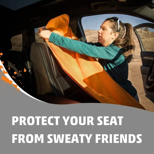 Miniatura 5 de Orange Mud Transition & Envoltorio para Asiento V2.0, Funda para Asiento Automotriz, Kilt Cambiable y Toalla Multiusos (Negro)