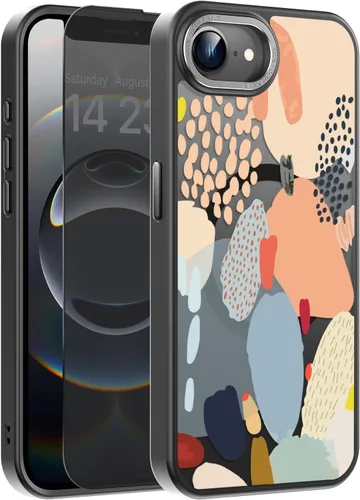 Miniatura 18 de Goodon Funda para iPhone 17 Pro con protector de pantalla de privacidad, compatible con Magsafe, a prueba de golpes, translúcida mate, bonita funda