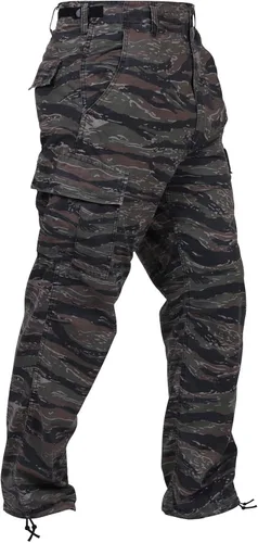 Miniatura 4 de Rothco Camo Tactical BDU Uniforme de combate- Pantalones cargo militares Multi L