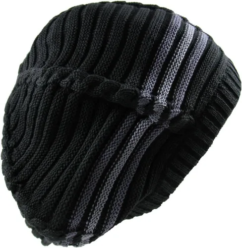 Miniatura 25 de RW Gorro de punto acanalado clásico Rasta 100% algodón