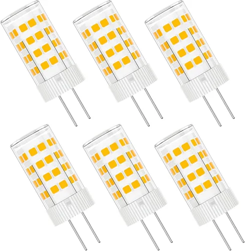 Miniatura 10 de Bombilla LED G4 T3 JC con base bi-pin 3W AC/DC 12V blanco cálido 3000K 20W-25W reemplazo de bombilla halógena para debajo del gabinete, lámpara
