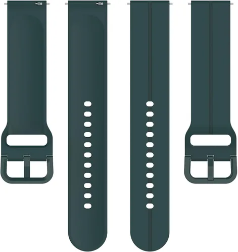 Miniatura 4 de TenCloud Paquete de 3 correas diseñadas para MILOUZ, Amzhero, A-TGTGA, TOOBUR, TMHAI, Hoowel IDW19 correa de reloj deportiva de silicona suave
