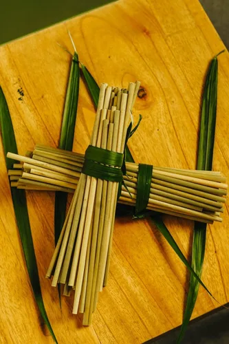 Miniatura 5 de IJO - Pajitas de césped 100% naturales, biodegradables, compostables, libres de plástico, pajitas ecológicas, paquete de 100