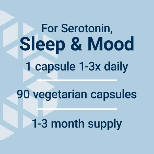 Miniatura 5 de Life Extension L-Tryptophan, 500 mg, Encourages Healthy Serotonin Levels and Promotes Healthy Sleep, Mood, Stress Response & Satiety, Gluten-Free