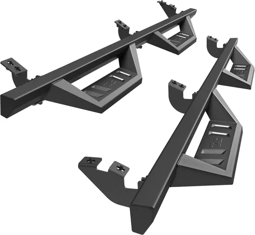 TAC Sidewinder - Estribos para Toyota Tacoma 2005-2023 doble cabina de 4 pulgadas, escalón lateral de caída, barra Nerf, balancín, deslizador,