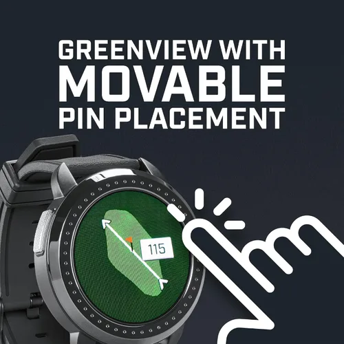 Miniatura 4 de Bushnell Golf iON Elite GPS Watch – Color Touchscreen, Slope‑Adjusted Yardages, 38,000+ Courses, Shot Tracker, USB‑C, Magnetic Charger