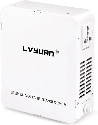 Miniatura 7 de LVYUAN Convertidor de voltaje de transformador elevador de 800 W de 110/120 V a 220/240 V con protección de disyuntor que se adapta perfectamente a