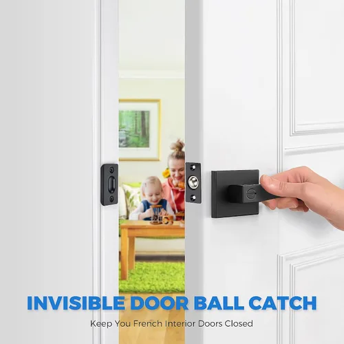 Miniatura 6 de Ravinte Hardware Pestillo de bola para puerta de armario, reemplazo de bola de puerta, accesorios de puerta de cierre de bola, acero inoxidable