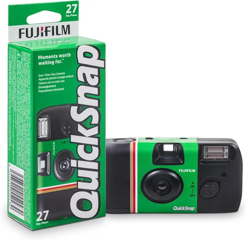 Miniatura 8 de Fujifilm QuickSnap 400 velocidad cámara de un solo uso con flash (5-Pack)