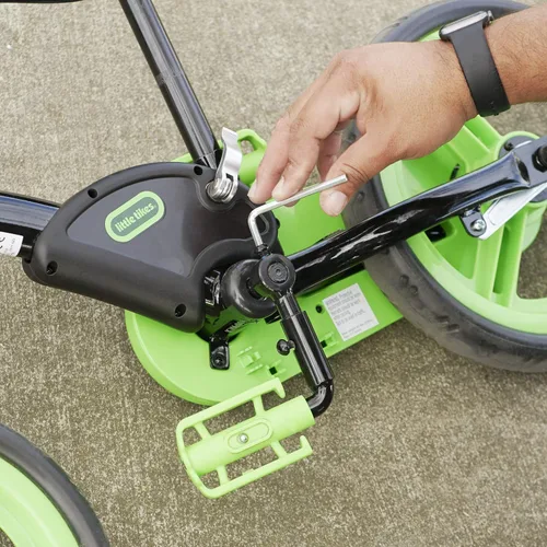 Miniatura 5 de Little Tikes My First Balance-to-Pedal - Bicicleta de entrenamiento para niños, color verde, edad 2-5 años, 12 pulgadas, 649615C para niños