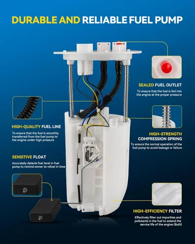 Miniatura 52 de PHILTOP FG1538 Conjunto de Bomba de Combustible Eléctrica con Unidad de Envío Compatible con Nissan Versa 1.6L Sedán/N17X 2012-2019, 2014-2019 Versa