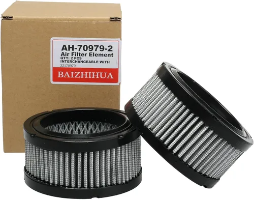 Miniatura 7 de 2 filtros de admisión de compresor de aire 32170979 (5 micrones) 35 CFM, 4.38 pulgadas de diámetro exterior x 2.31 pulgadas de alto se adapta a