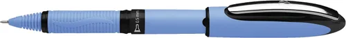 Miniatura 4 de Schneider One Hybrid N Roller Pen, punta híbrida de aguja de 0.020 in, barril azul claro, tinta negra, caja de 10 bolígrafos (183501)