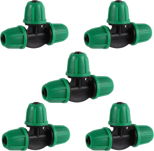 Miniatura 15 de Camiseta de púas de 0.236 in a 1/4 de pulgada para tubos de ¼ de pulgada; el diámetro exterior del tubo (OD) es de 0.250 pulgadas, el diámetro