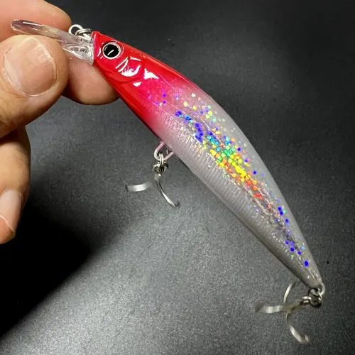 Miniatura 6 de 3 señuelos de pesca de alta calidad para lubina y perca, cebos biónicos realistas, material ABS duradero, ideal para pesca en agua dulce y salada