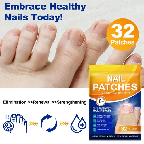 Miniatura 3 de Tratamiento de uñas de los pies extra fuerte, 8 horas de reparación de uñas durante la noche, tratamiento de uñas encarnadas, fortalece las uñas