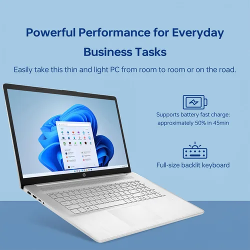 Miniatura 7 de Laptop HP 17t, pantalla táctil HD+ de 17.3", procesador Intel Core i5-1135G7 de 2.4GHz a 4.2GHz, 16 GB RAM, 512 GB SSD PCIe, cámara web, Wi-Fi 6