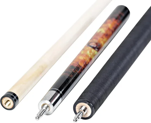 Miniatura 8 de ASKA Jump Break Cue Stick JBC Bola de fuego, construcción de 3 piezas, taco de salto/rotura. Punta de 0.512 in, arce canadiense Hard Rock