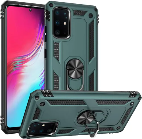 Miniatura 18 de ADDIT Funda S20 para Samsung Galaxy S20 de 6.1 pulgadas, con anillo de soporte, soporte ajustable, grado militar, protección resistente, a prueba