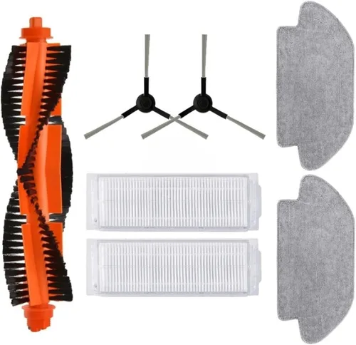 Miniatura 17 de McbeAn Compatible con Xiaomi Robot Aspiradora S10 Accesorios Aspiradora Piezas de Repuesto Repuesto Cepillo Principal Filtro Hepa Trapeador Paño