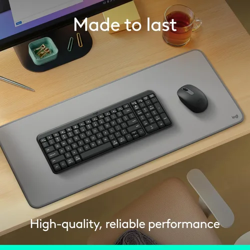 Miniatura 3 de Logitech MK250 Combo de Teclado y Ratón Inalámbrico Bluetooth: Conectividad Rápida y Fácil, Teclado Inalámbrico Compacto, Ratón Ambidiestro, Rosa