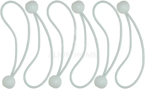 Miniatura 4 de Cuerdas elásticas para toldo, 6 pulgadas, 6 piezas (1, marrón)