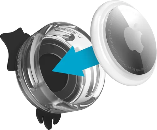 Miniatura 3 de Speck Tagimals - Lindo soporte para AirTag de Apple de dibujos animados, fundas ocultas para AirTag, se fija fácilmente al zapato o al collar, 4