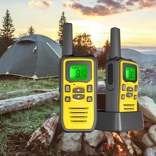 Miniatura 8 de Walkie Talkies de largo alcance para adultos, radios bidireccionales de mano, radio de emergencia de 2 vías, Walky Talky,