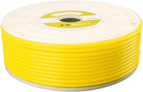 Miniatura 7 de Beduan Tubo de aire neumático 1/4 "OD compresor de aire transparente PU tubo de manguera para transferencia de fluido de agua 557.7 ft 557 pies