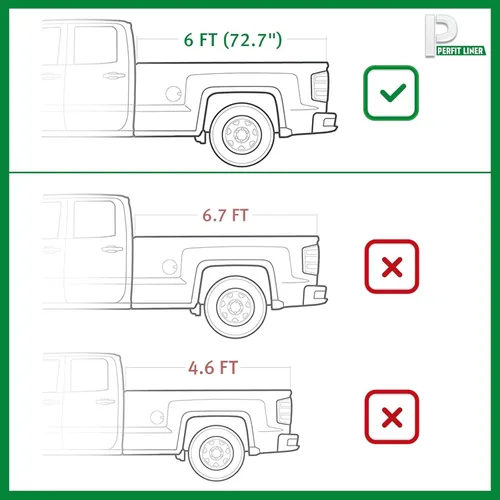Miniatura 2 de Low-Profile Flip-Up Hard Tri-Fold Tonneau Cover for Ford Ranger (2019-2023)—Fits 5.0ft Short Bed