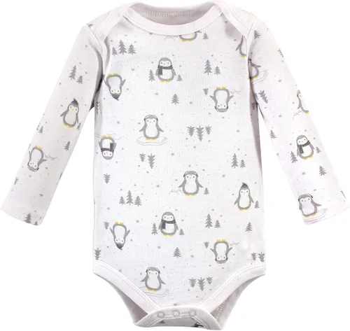 Miniatura 34 de Hudson Baby Body unisex de algodón de manga larga para bebé, leopardo rosa rojo