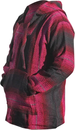Miniatura 2 de Del Mex Sudadera con capucha Mexicana Baja Jersey Jerga Surf Poncho Droga Alfombra