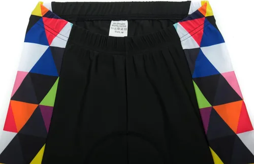Miniatura 186 de Weimostar Hombre Ciclismo Jersey Manga Corta Bicicleta Ropa Multicolor Diamante