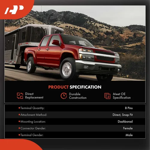 Miniatura 3 de A-Premium Conjunto de interruptor de control de freno de remolque compatible con Chevrolet Silverado 1500 2500/3500 HD Suburban Tahoe Avalanche &
