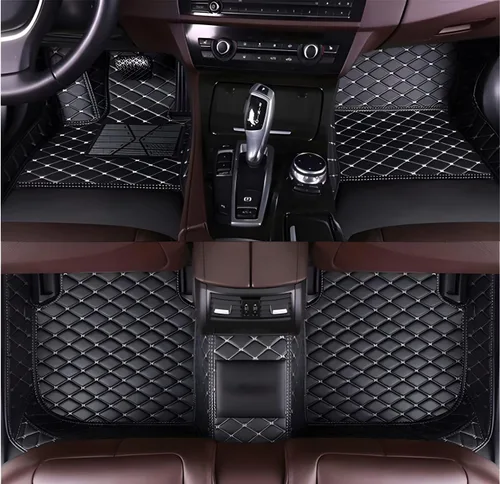 Miniatura 14 de MAEVEN Alfombrillas de cuero personalizadas para automóvil, compatibles con sedanes, autos deportivos, SUV, camiones, protección de cobertura