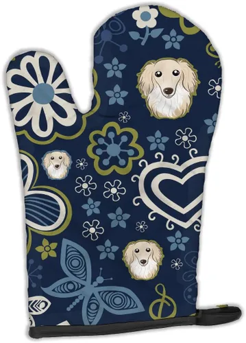 Miniatura 97 de Caroline's Treasures BB4020OVMT Dog House Collection Border Collie - Guante de horno grueso resistente al calor para sartenes calientes y horno