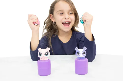 Miniatura 4 de Basic Fun Tech 4 Kids Littlest Pet Shop Mashems Fashems Blind Pack Capsule - Paquete de 4 (4 cápsulas por pedido)