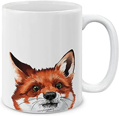 Miniatura 16 de MUGBREW Taza de té de cerámica linda de alpaca de 11 oz